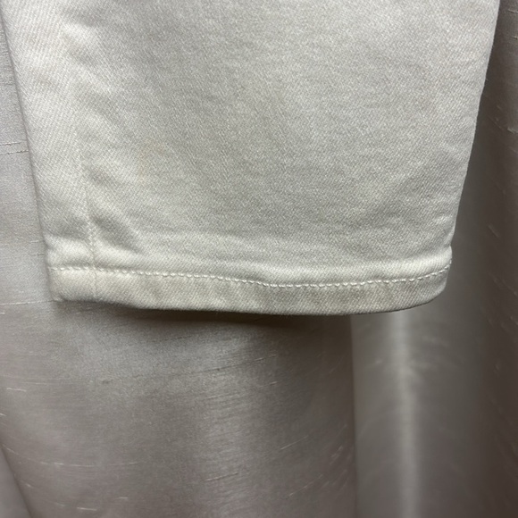 Rag & Bone white jeans, high rise ankle skinny, size 28, stretchy, made in USA! - Picture 5 of 12